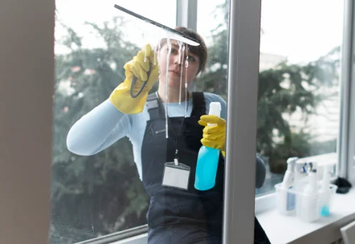 Nettoyage de vitres intérieures et extérieures à Fillé